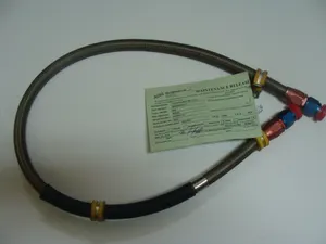 Hughes 369 MD500 Part Transmission Oil Line Hose Assy 369D25704-11 Part #2
